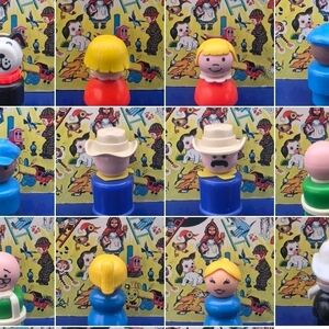 24 Vintage Fisher Price Little People